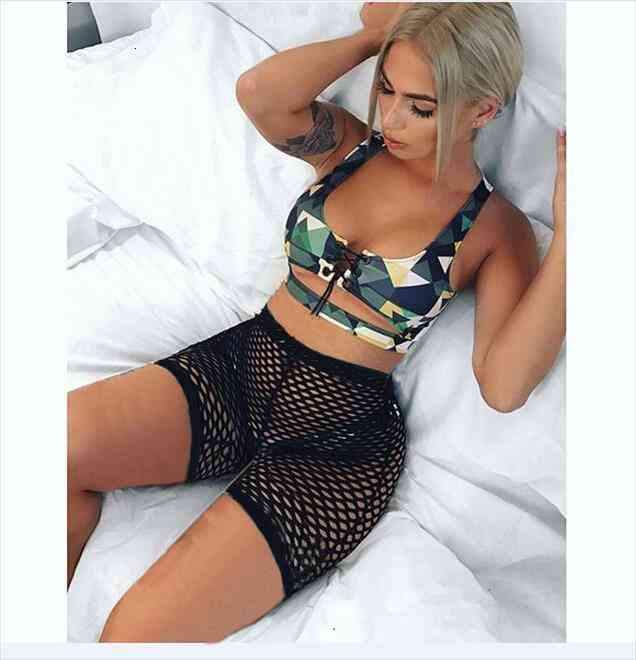 

womens fishnet hollow shorts summer holiday ladies beach bikini cover up see-through high waist beachwear bathing wear, White;black