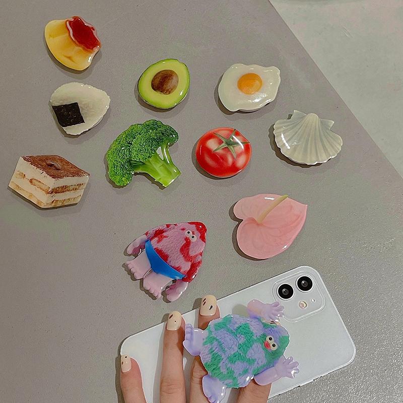 Téléphone cellulaire Supports de portefeuille 1PC 5 * cm Support de colle Jolie TOK pour accessoires