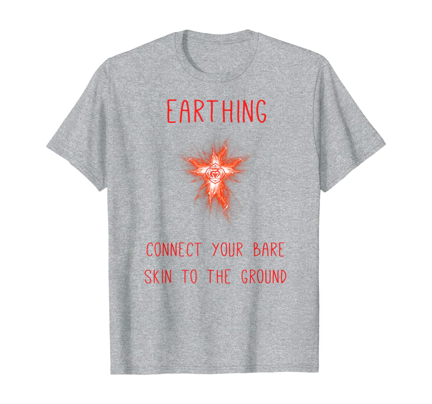 

root chakra yogi earthing spirit soul symbol mantra t-shirt, White;black