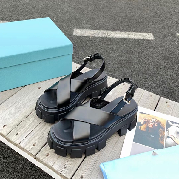 

2021 nouvelles femmes peep toe boucle métal talon épais talons hauts sandales femme sandalias chaussures de soirée à la mode femmes35-41 kjh001