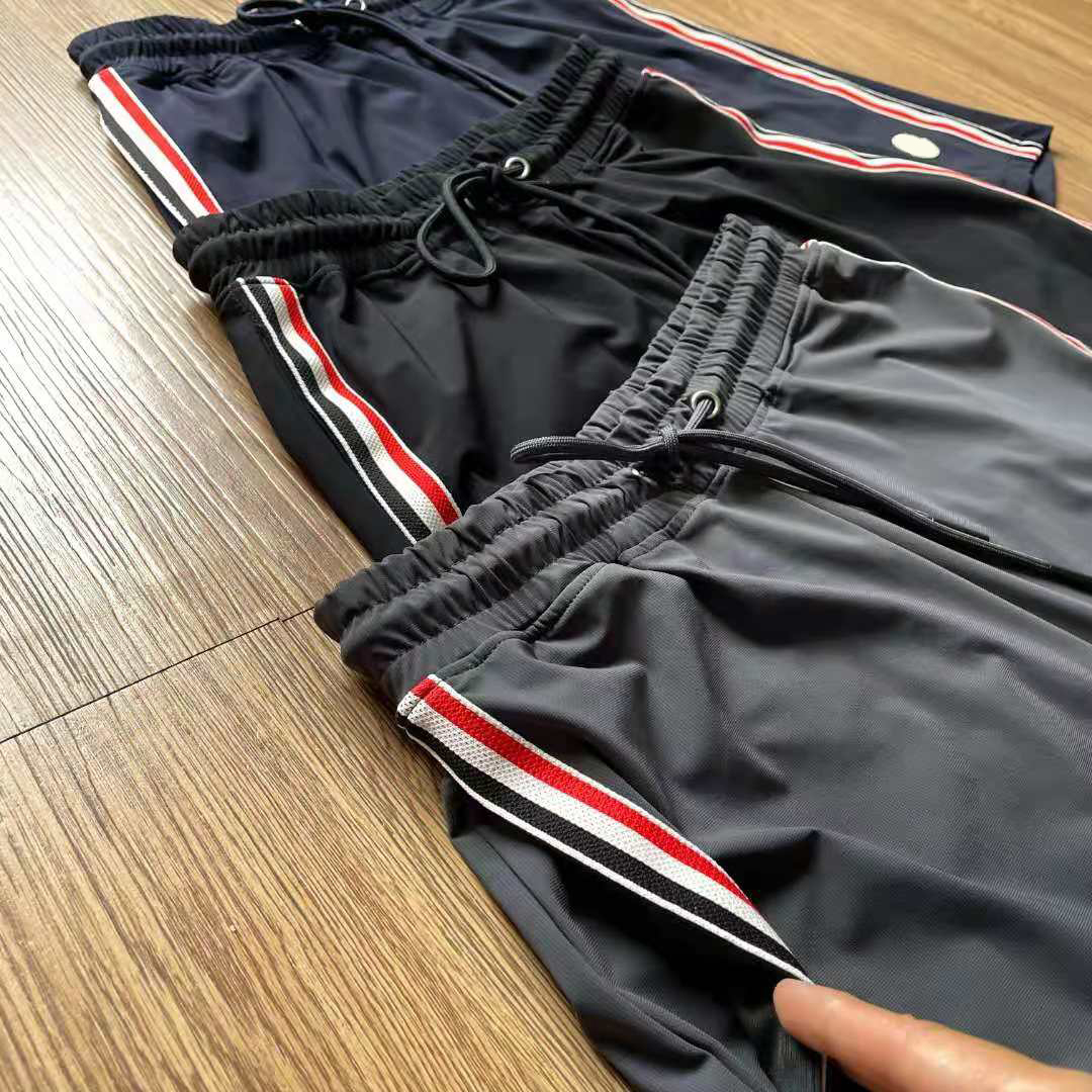 

Designer Monclair Mens stripe Shorts luxury sport summer short fashion brand trend pure cotton breathable short-clothing lapel 002, Supplement (not shipped separately)