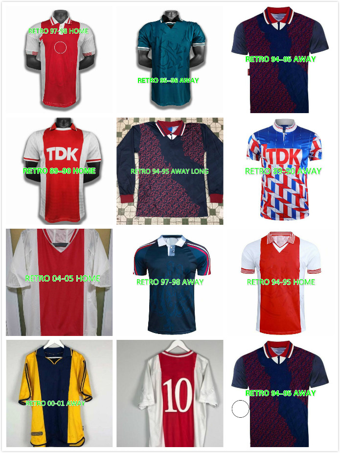 

1994 1995 retro soccer jersey 94 95 RIJKAARD KLUIVERT LITMANEN SEEDORF DAVIDS OVERMARS 04 05 football 1989 1990 shirt 2004 BABEL 1998, Black;yellow