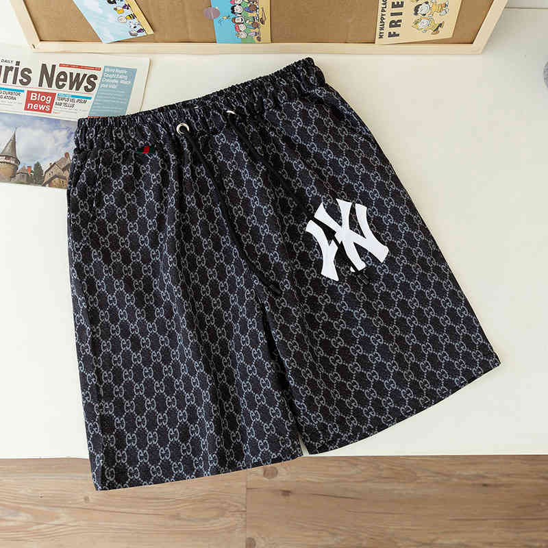 

fashion shorts 2021 summer men's casual brand five piece pants loose sports, White;black