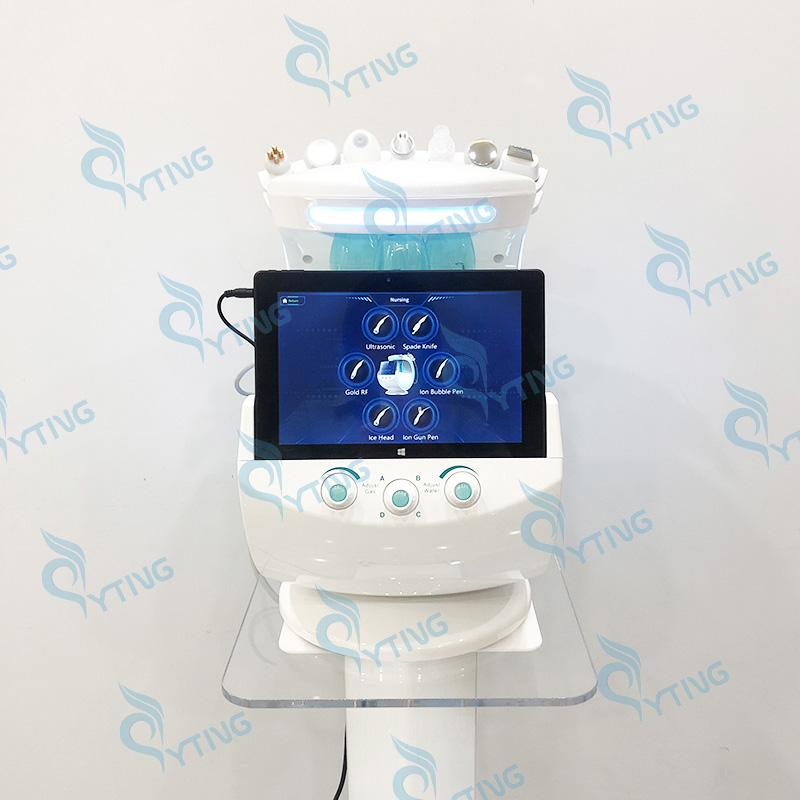 

Hydro Facial Machine Hydrafacial Water Dermabrasion Microdermabrasion Smart Ice Blue Hydra Facial Ultrasound Skin Analyzer Magic Mirror