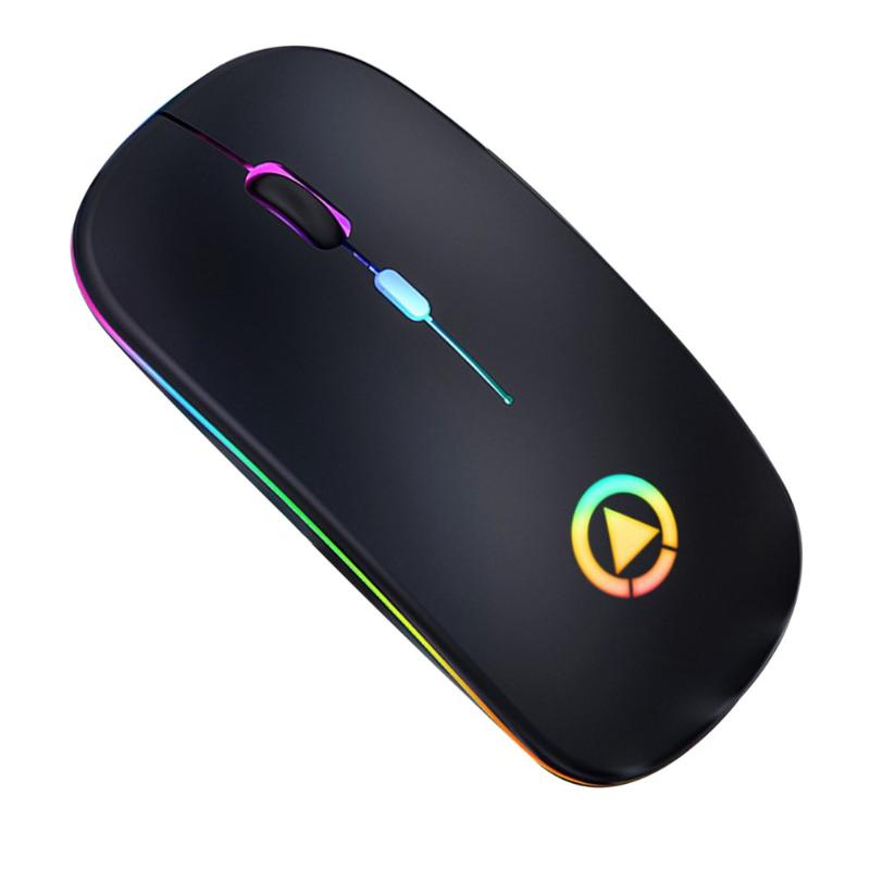 

Mice A2 Wireless Mouse Silent Mute Rechargeable Office Ultra-thin LighOptical With Usb Receiver