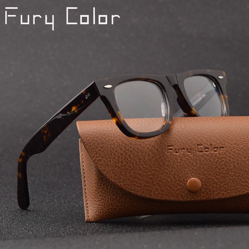 

Fashion Sunglasses Frames Retro Eyeglasses Optical Glasses Frame Men Women Acetate Spectacles Decorative Myopia Prescription