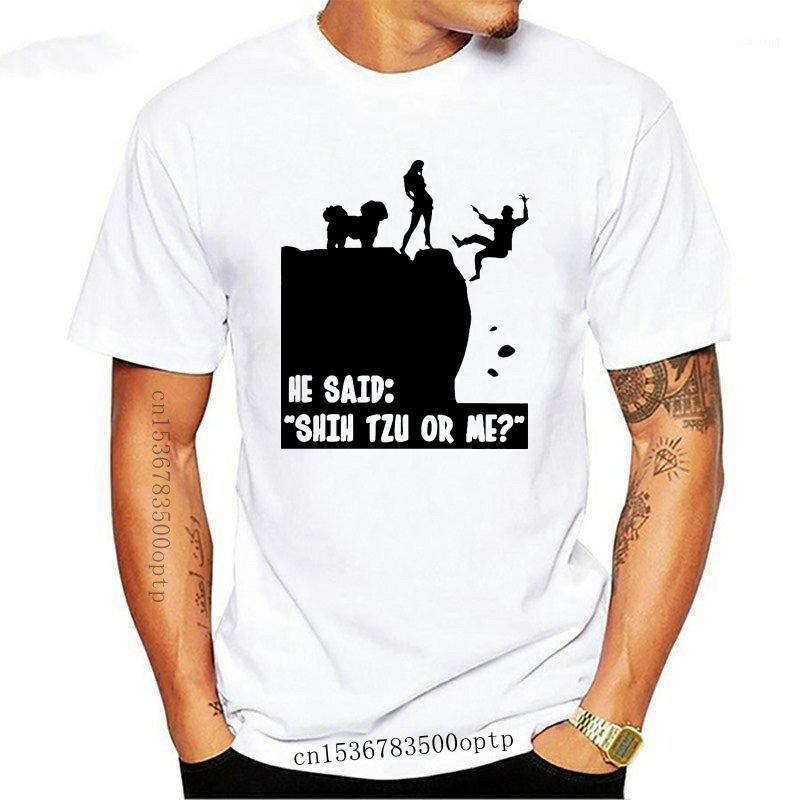 

Men's T-Shirts Men T Shirt He Said Shih Tzu Or Me Women T-shirt, Green