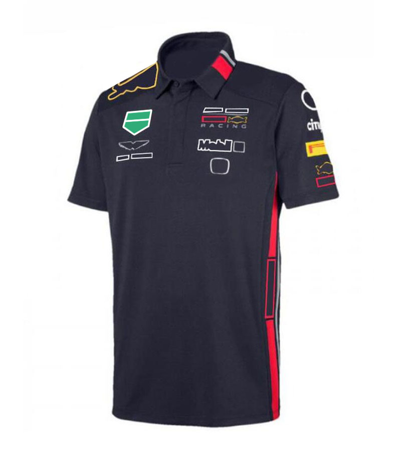 

F1 Formula One fans short-sleeved POLO shirts, car culture overalls, team joint quick-drying tops, racing lapel T-shirts can be customized