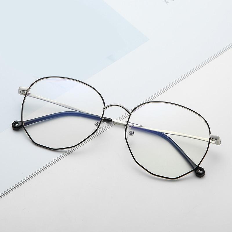 

Fashion Sunglasses Frames Retro Glasses Metal Frame Eyeglasses Men Round Eye For Women Myopia Optical Eyewear Espejuelos De Mujer 630