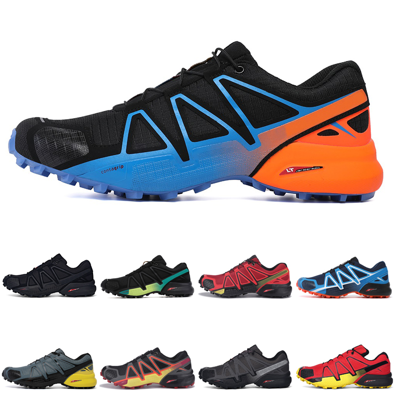 

Cheaper speed cross 4 Outdoor mens Running Shoes SpeedCross runner IV Triple Black Trainers Men Sports Sneakers chaussures zapatos Jogging, Color #20