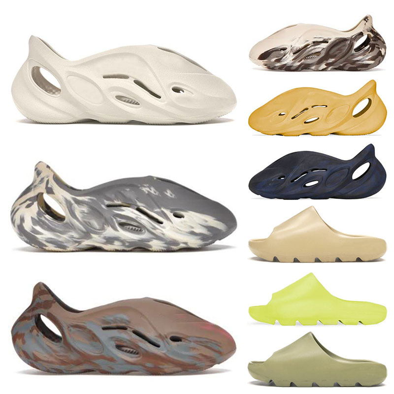 men slide summer beach slippers foam runner Ararat MX Cream Clay Moon Grey Mineral Blue Triple Black White Enflame Orange women outdoor sports