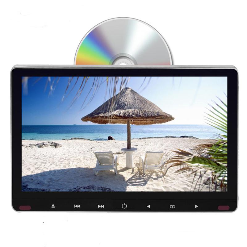 Car Video 11.6 Inch Full HD 1080P Headrest Monitor DVD Player With USB/SD/HDMI/IR/FM/Game 1920X1080P Resolution DVR-image-699694814