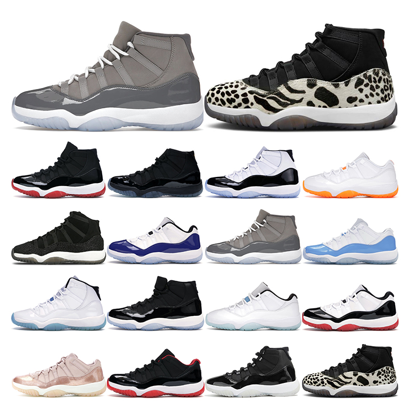 

11s men basketball shoes Bred high Animal Instinct 25th Anniversary Cool Grey Gamma Blue Concord womens mens trainers sports sneakers, 10