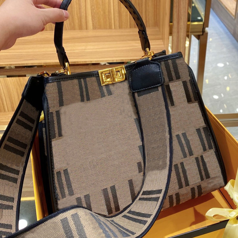 

Classic Shopping Bag Women Big Tote Bag Ladies Wide Shoulder Handbag Style Canvas Handmade Embroidery Pattern Pouch