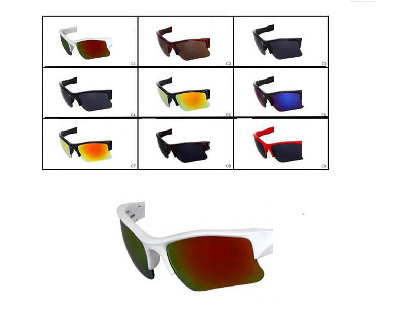 

Brand Fashion Men's Bicycle Sunglasses Summer Sports Goggles Driving Sun Glasses Cycling Uv400 Protection Eyewear 9 Color