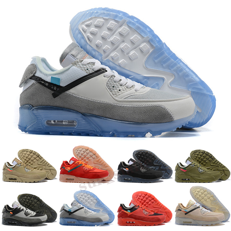 

TOP Quality 90s Sports Shoes Men Women Black White Infrared Recraft Royal Denham Outdoor Sneakers Classic Designers Size 40-45, Color 1