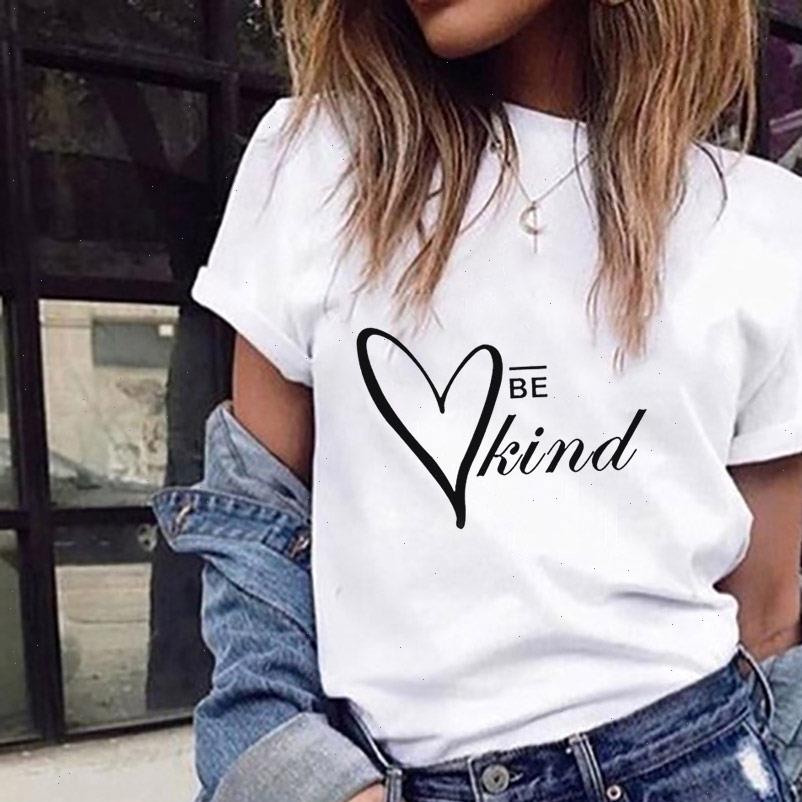 

hillbilly womens t shirt neue mode frauen women be kind shirts summer fashion cotton short sleeve for ladies, White