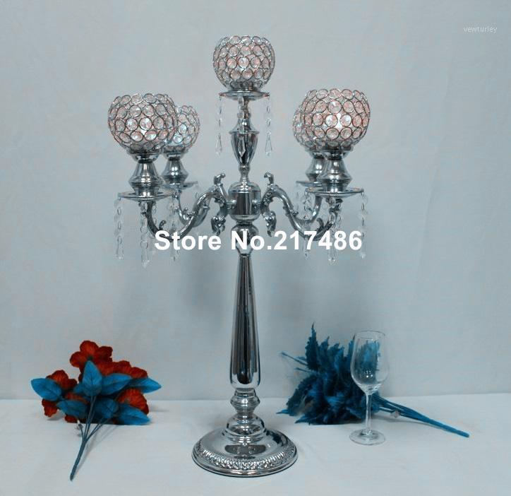 

Party Decoration Produce Lattest Tall Crystal Wedding Walkway Stand Floor Flower