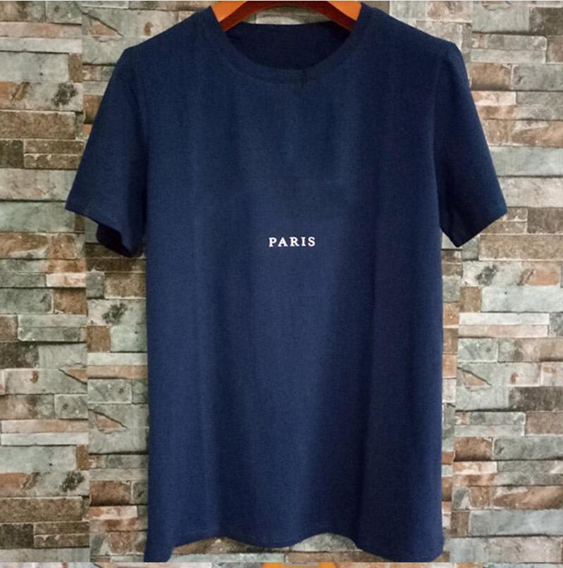 

2021 new styles Mens Letter Print T Shirts Black Fashion Designer Summer High Quality Top Short Sleeve Size -XXL, Gray