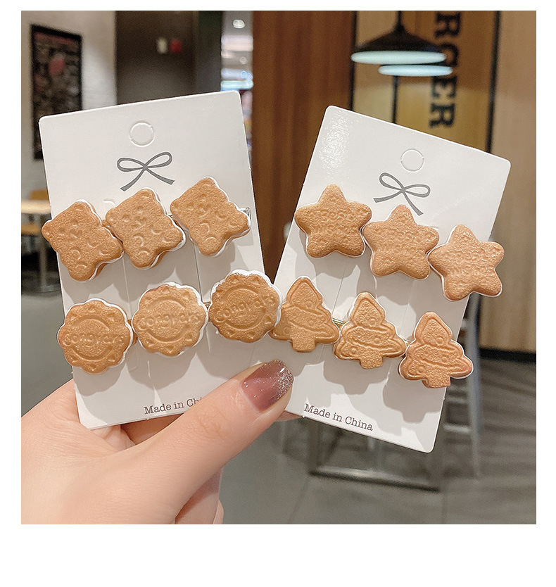 

Gold Fashion luxuryr biscuits Hair clips for woman BB edge clip lady's gift simple barrettes factory wholesale, Golden;silver