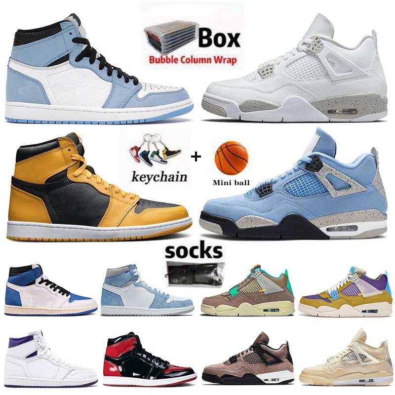 

aj1 Air Jordan 1 fragment design x Basketball Shoes Jumpman Low High OG 1s Seafoam Pollen Wolf Grey 4 4s Lightning White Oreo Retro aj4 Trainers jorden Sneakers, 42