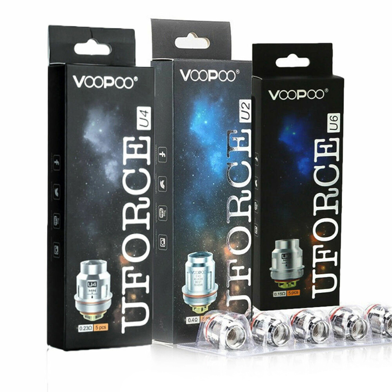 

VooPoo UFORCE Coils P2 U2 U4 U6 U8 N1 N2 N3 Coil Head For Drag 2Mini Kit T2 Tank
