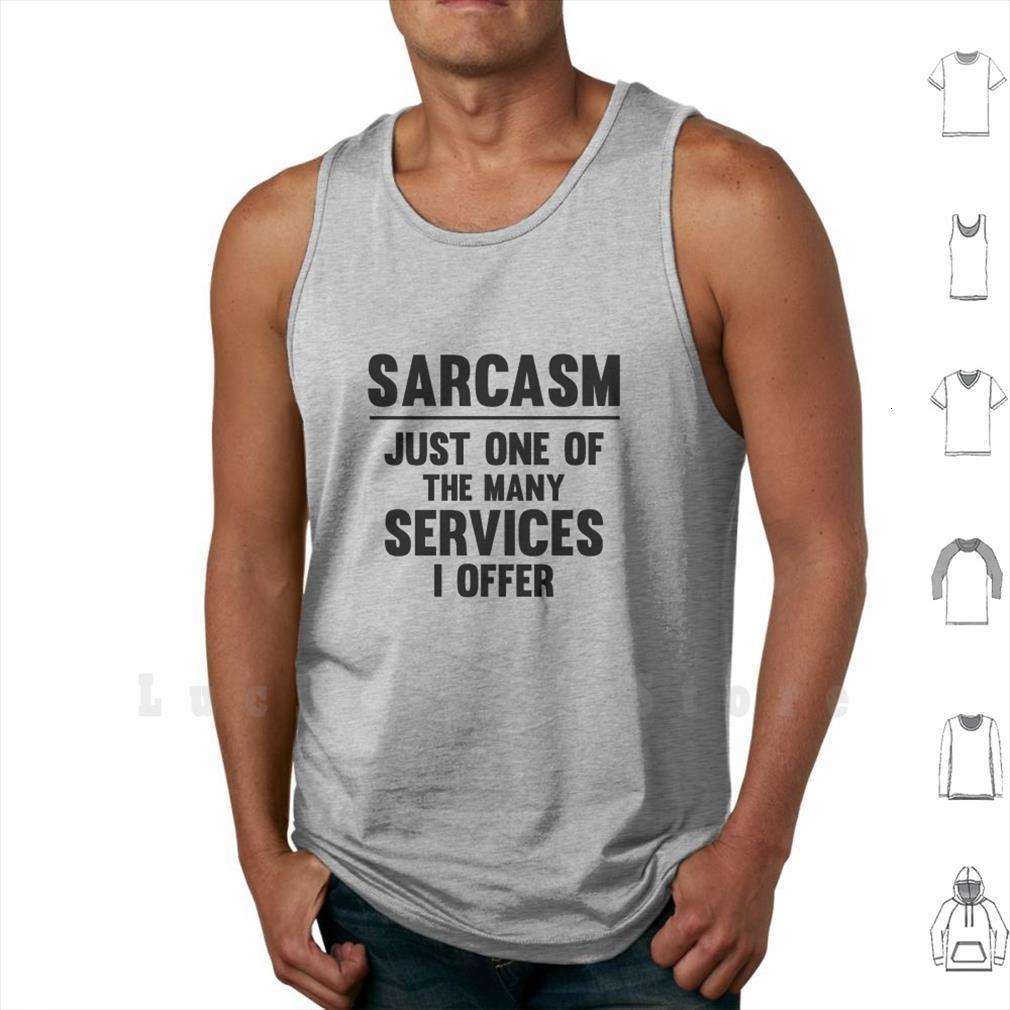 

sarcasm tank vest sleeveless men just one more service i offer services of the many funny attitude satire, White;black