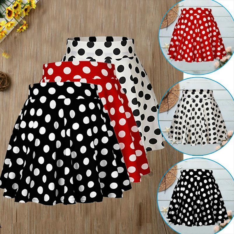 

mini girl short clothes casual womens skirts polka dot leisure print red white black a link tutu sundress