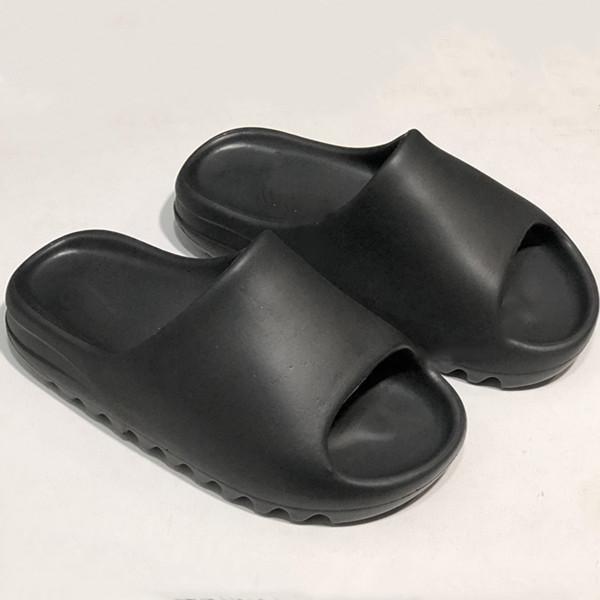 

2021 slippers Desert Sand Triple Black Bone White Slippers Foam Runner Resin Slide Sandal Mens Slipper With Box, 003