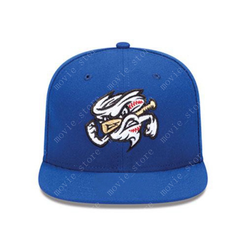 

Omaha Storm Chasers Embroidered Adjustable Baseball Cap Snapback Hat, Blue1