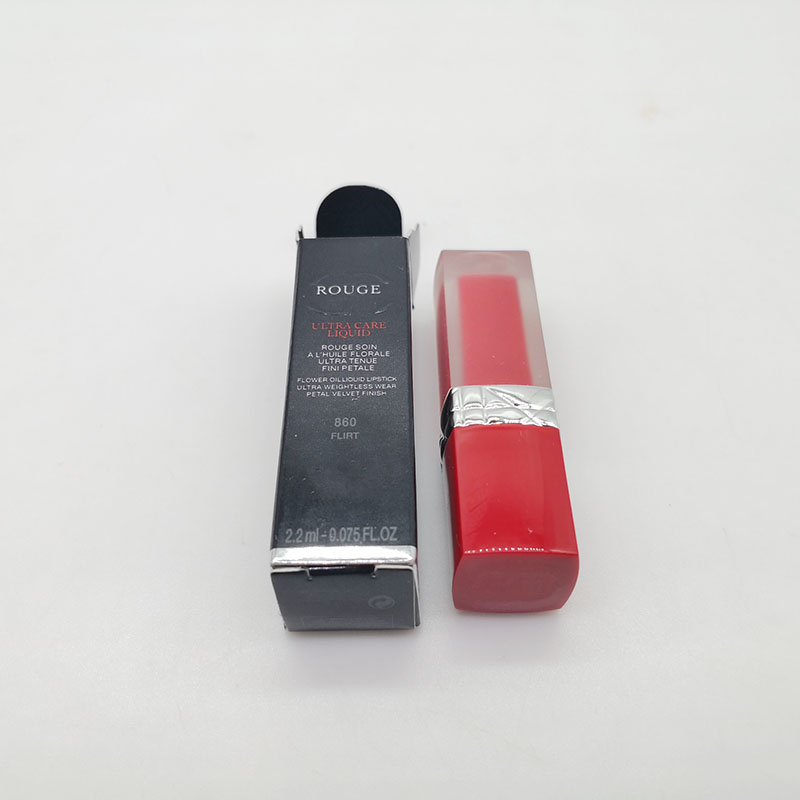 

Rouge Ultra Lipstick Gloss Care Liquid Soin AL Huile Florale Tenue Fini Petale 2.2ml 0.075FLOZ 8 Colors