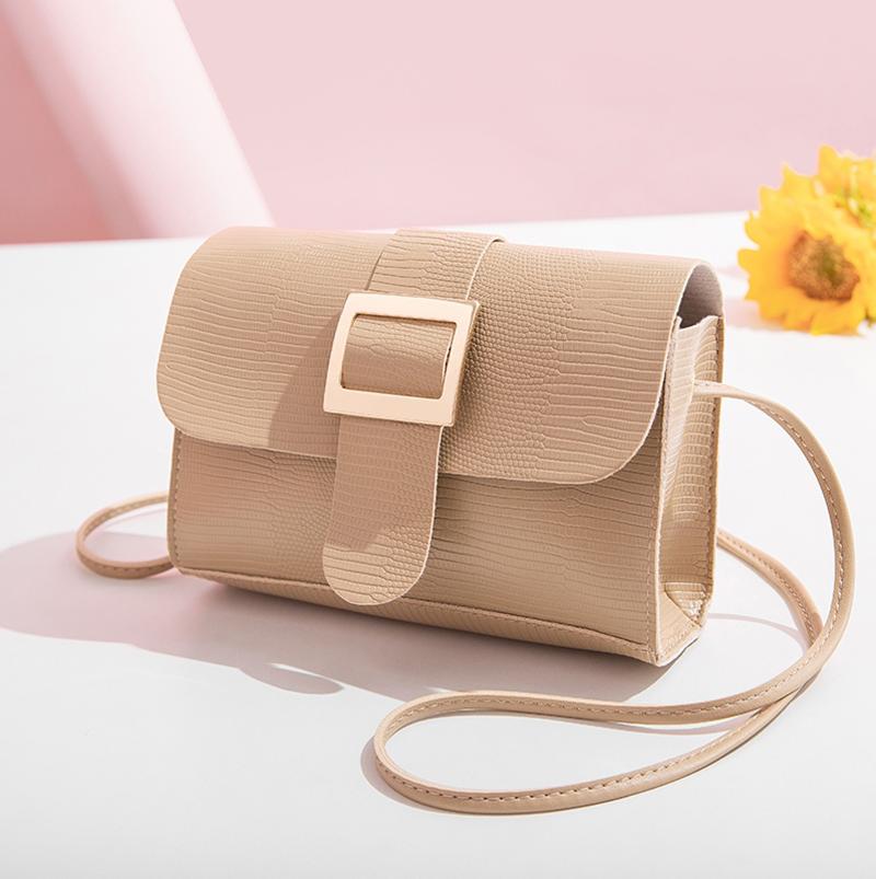 

Waist Bags For Women 2021 Fashionable Shoulder Female Messenger Bag Handbag Chain Wild Crack Printing Crossbody, Sky blue