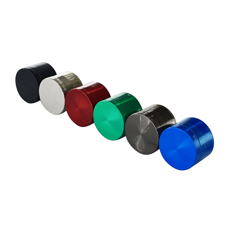 

50x48mm Dry Herb bag Herbal Tobacco Grinder Spicy Pepper Pot Crusher Machine Glass Blunt Manual Hand smoking Accessories Easy Mill