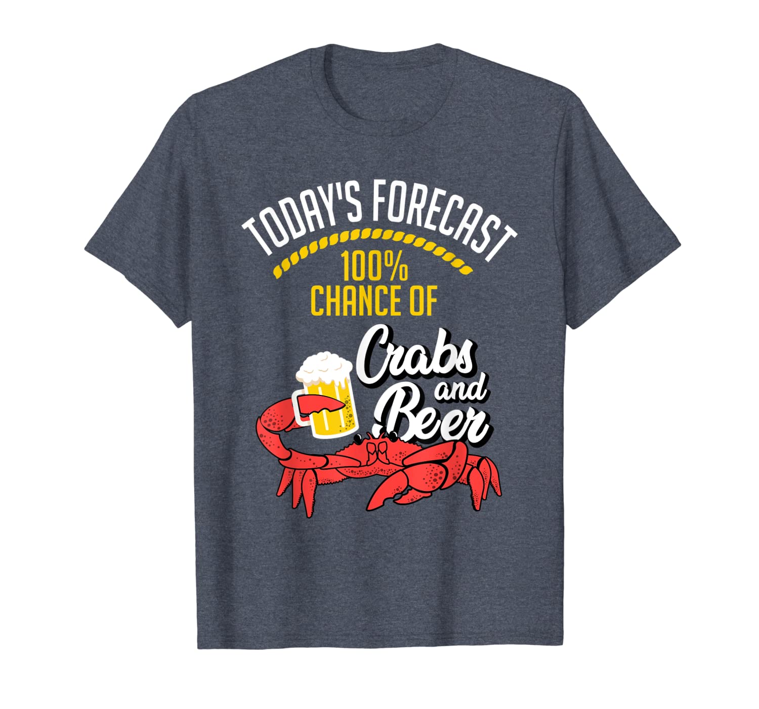 

crabs and beer chesapeake blue crabbing men women t-shirt, White;black
