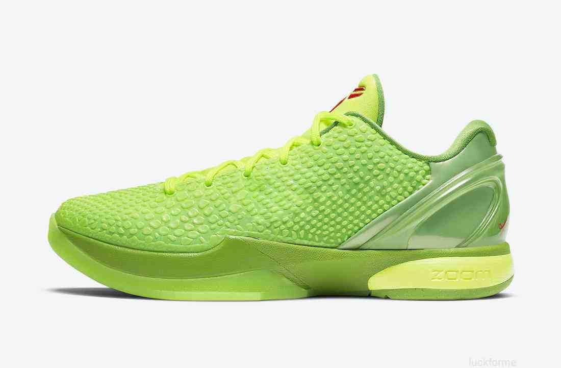

Release Authentic Christmas 6 Protro Grinch Mamba Shoes Challenge Red ASG All Star Green Apple Volt Crimson Black Man Athletic Sports