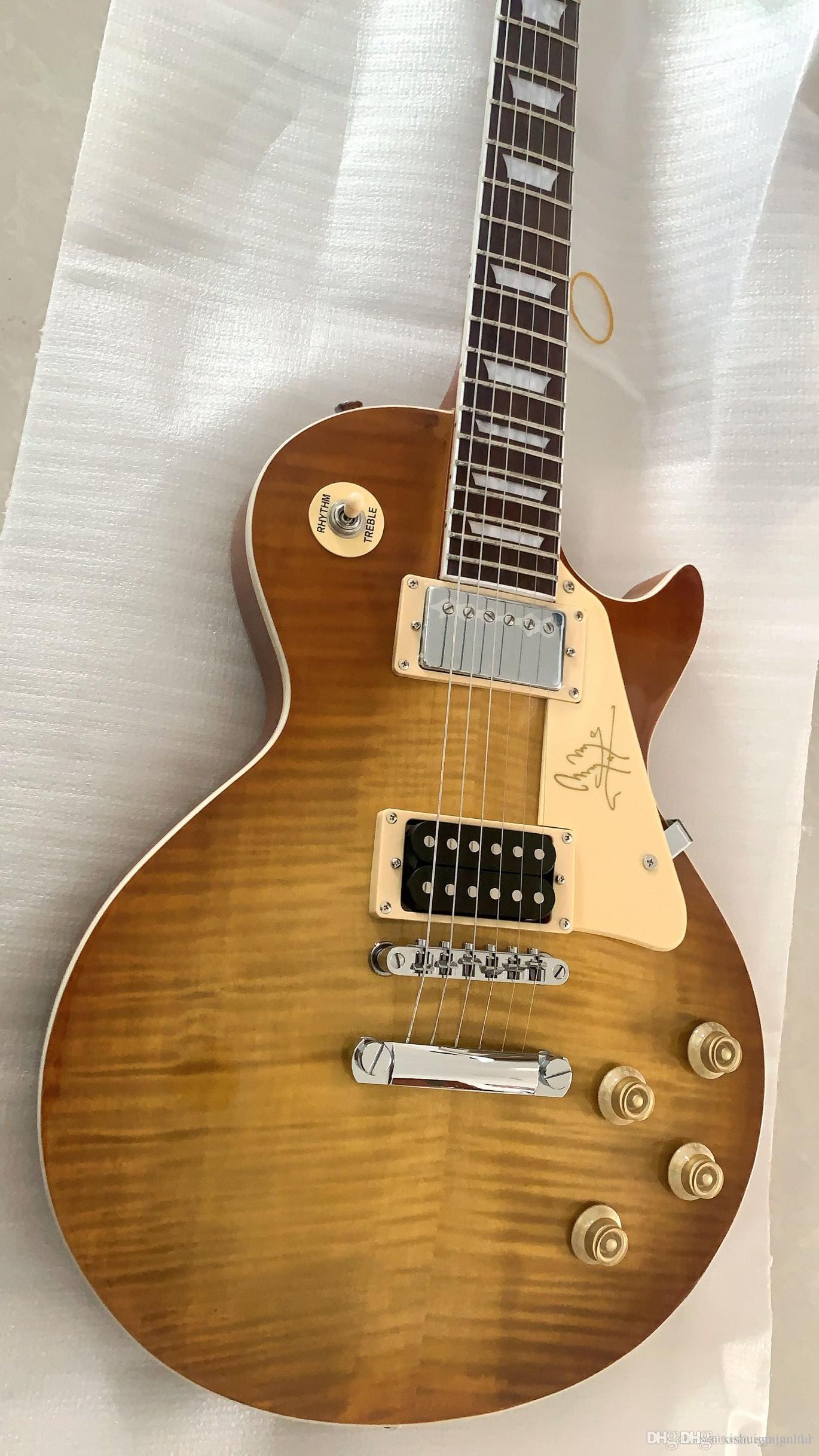 

Wholesale standard guitars; Jimmy page templates, factory direct New,