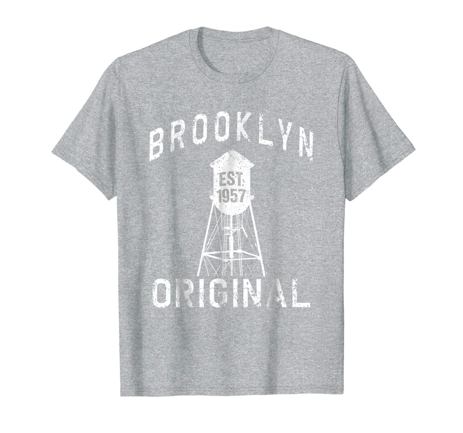 Brooklyn Original Shirt Vintage Born in 1957 Brooklynite Tee-image-702043684