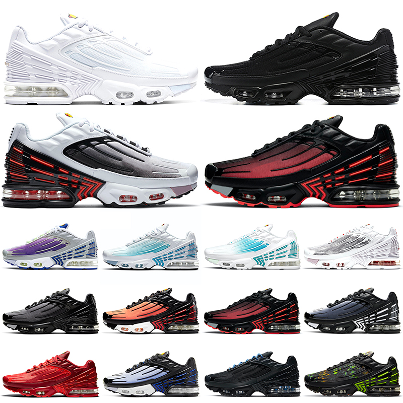 

Tn Plus 3 Running Shoes Men Women Obsidian Triple Black Hyper Laser Blue Purple Nebula Iridescent Ghost Green Outdoor Trainers Sneakers Walking Jogging, 36-45 purple nebula