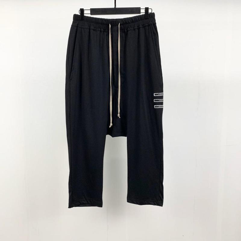 

Men Casual Harem Gothic Pants Cotton High Street Wear Men' Clothing Hip Hop Sweatpants Summer Cross Loose Black
