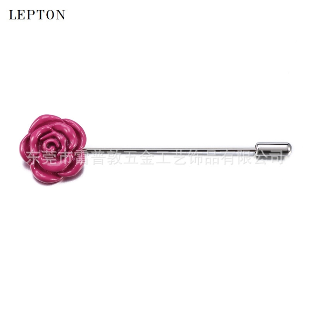 Quality and fashion Rose one line exquisite series elegant Korean Brooch-image-695392588