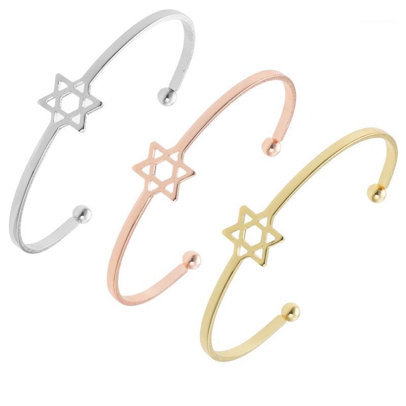 

Hexagons Fashion Adjustable Crystal Double Heart Bow Bilezik Cuff Opening Bracelet For Women Jewelry Gift Mujer Pulseras Bangle