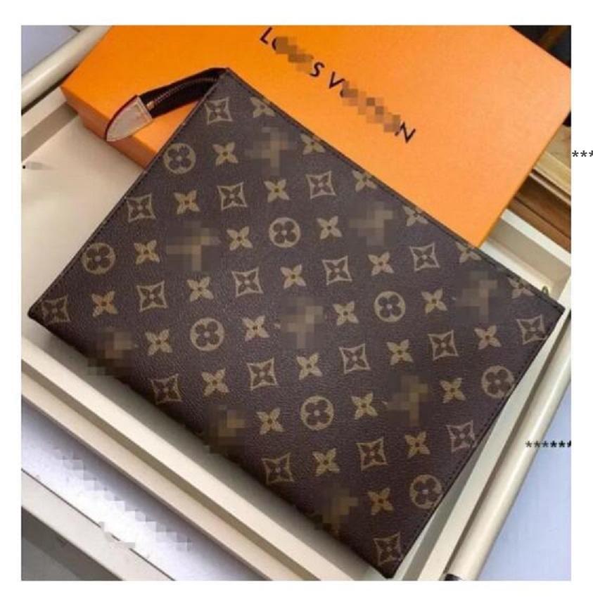 

GGLVLouisVitton YSLVUTTON Hand bag Toiletry Pouch Protection Makeup Clutch Women Leather Waterproof Cosmetic Bags 00