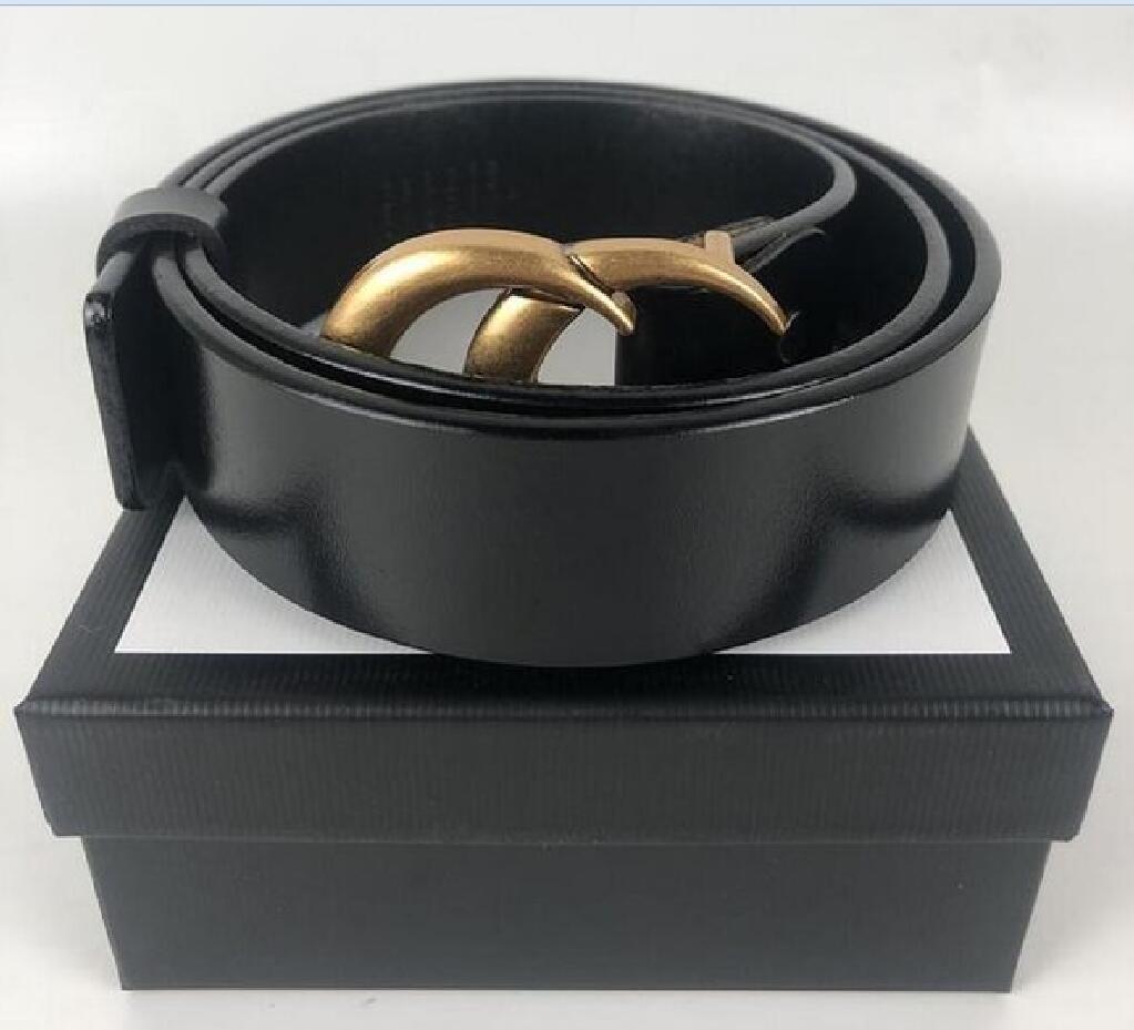 

2021 Luxury fashion brand belts for mens belt designer belt top quality pure copper buckle bets leather male chastity belt 125cm, Black;brown