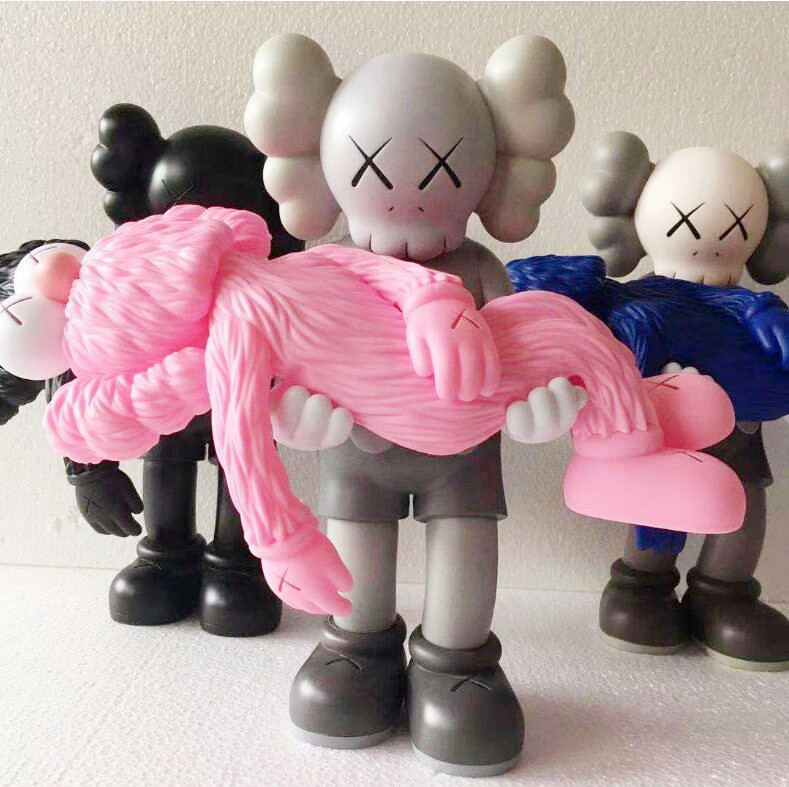 

HOT 35CM 1.5KG Originalfake KAWS Companion The princess held goalkeeper Figure With Original KAWS Box Action Figure model decorations gift