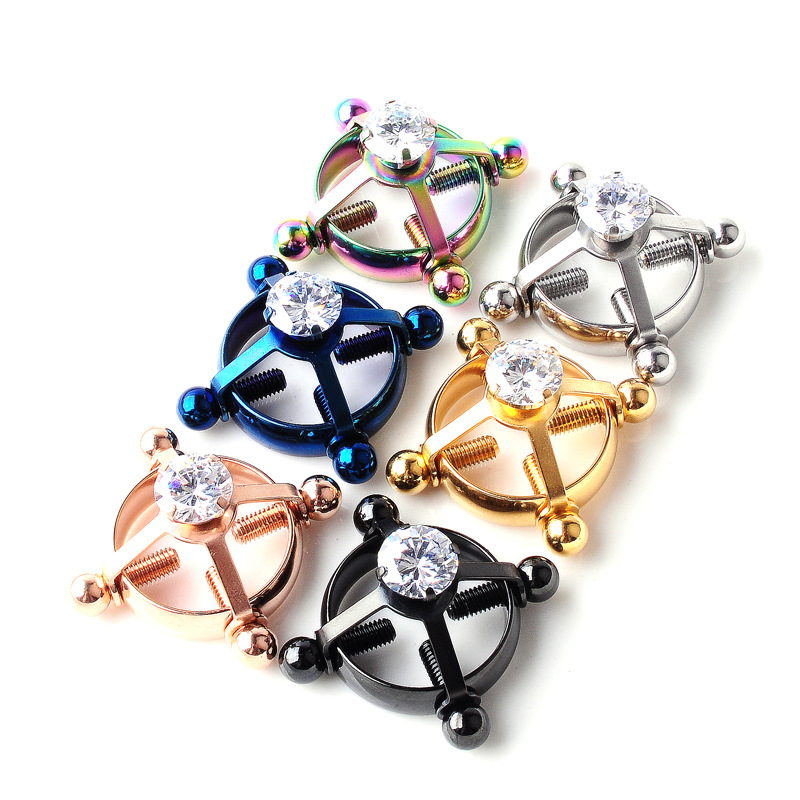 

Stainless Steel Sexy Piercing Nipple Rings Jewelry, Silver