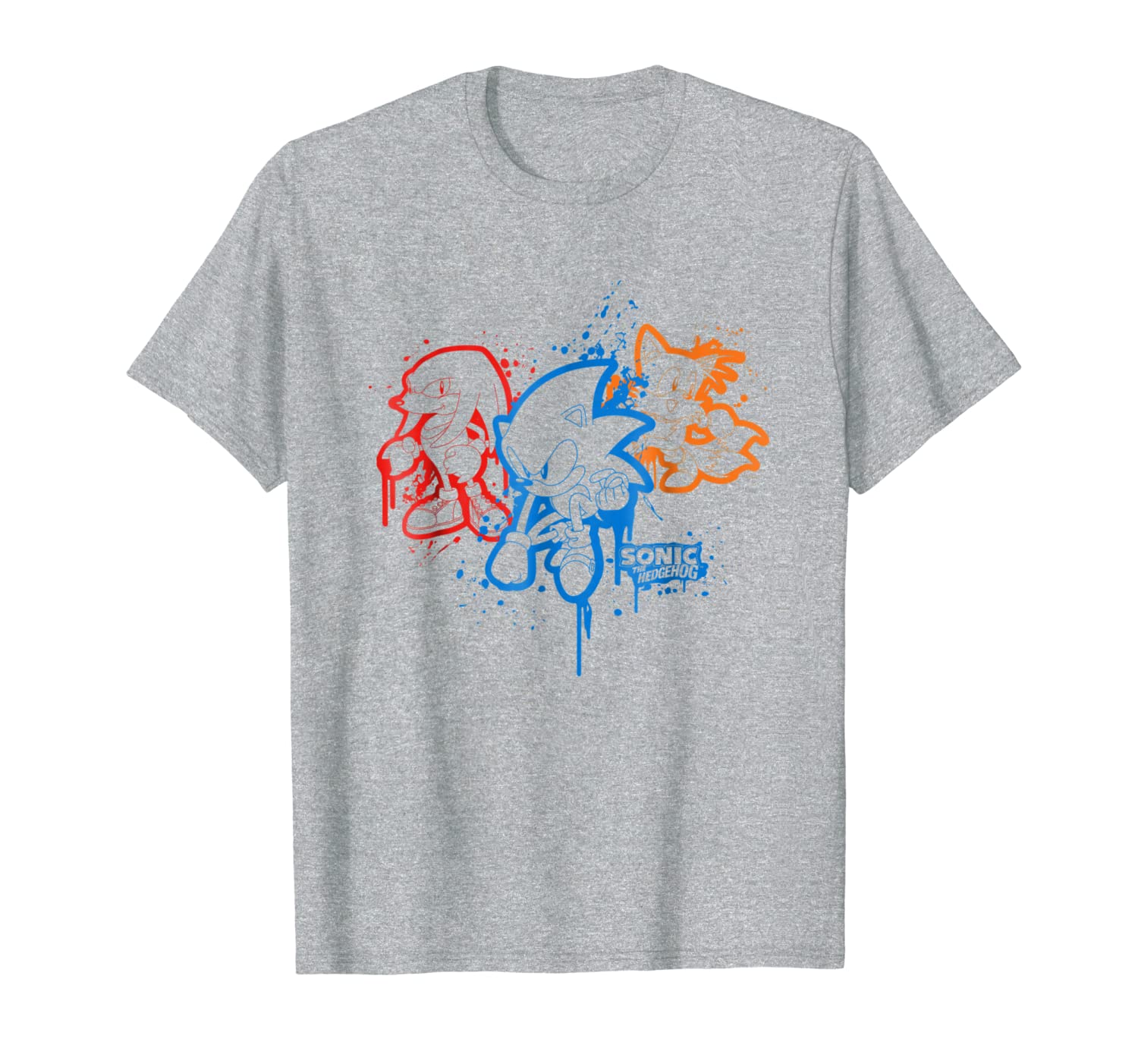 Sonic Friends Spray Paint T-Shirt-image-701948154