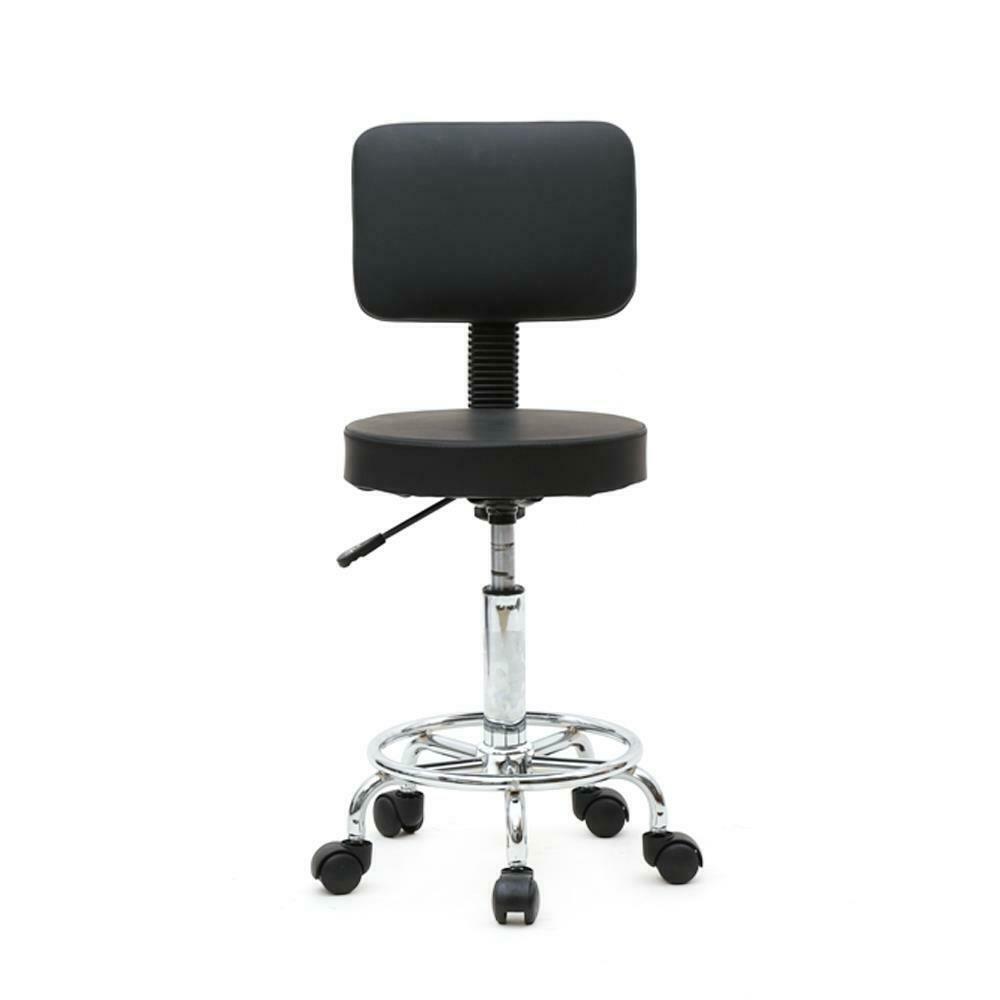 

Hydraulic Saddle Rolling Clinic Spa Massage Stool Salon Chair with Backrest