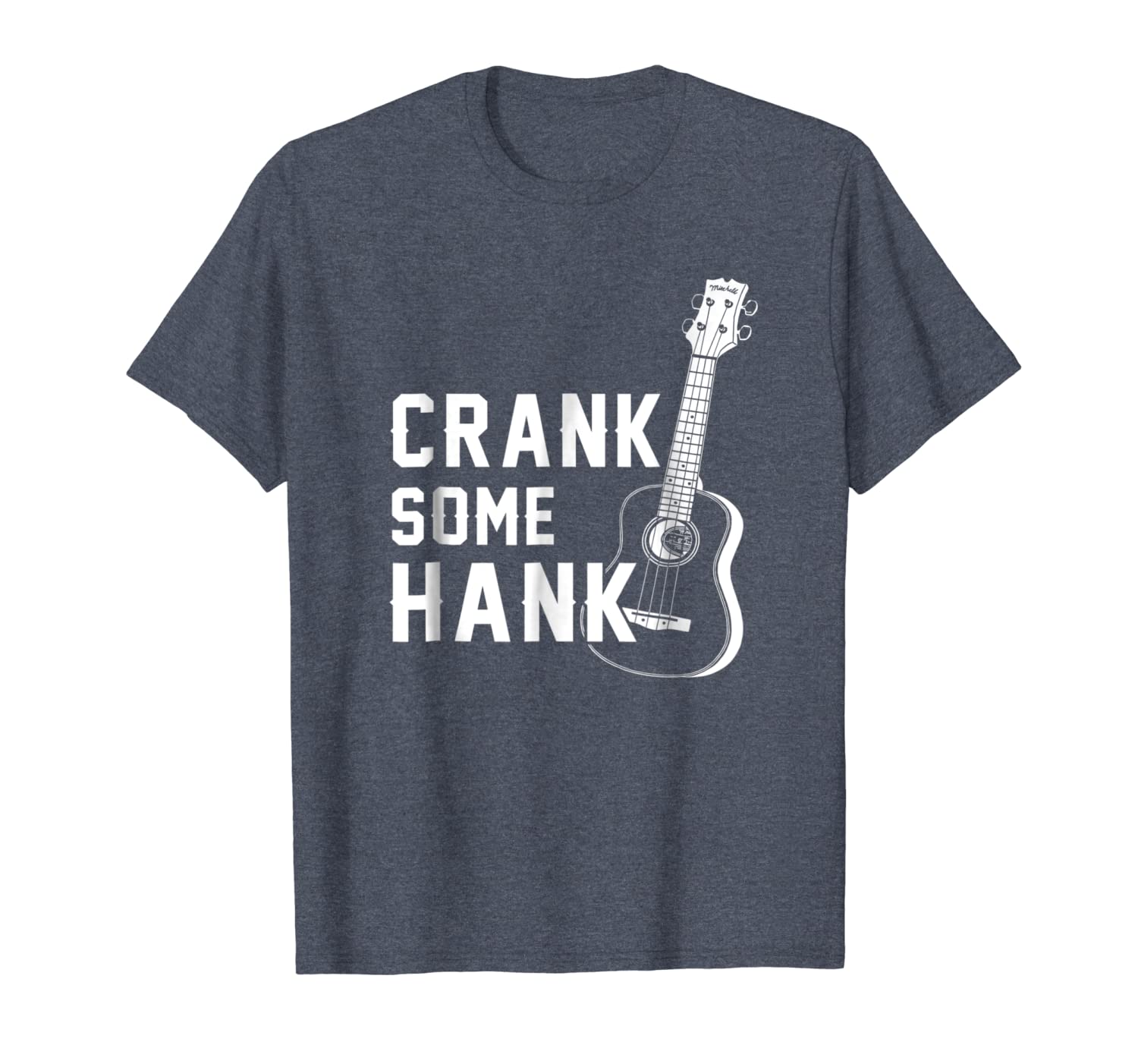 

let's crank some hank country tee shirt, White;black