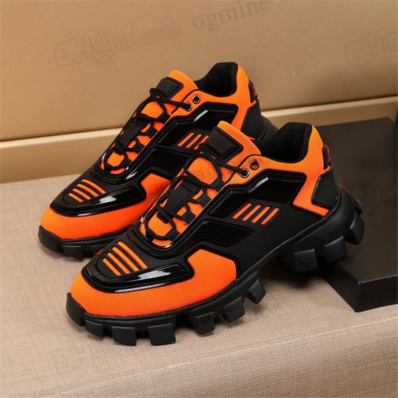 Prada Designer 19FW 19s Chaussures Casual Symphonie Noir Blanc Baskets Capsule Série Chaussure Lates Prads Mode Cloudbust Thunder Fond Épais Bask