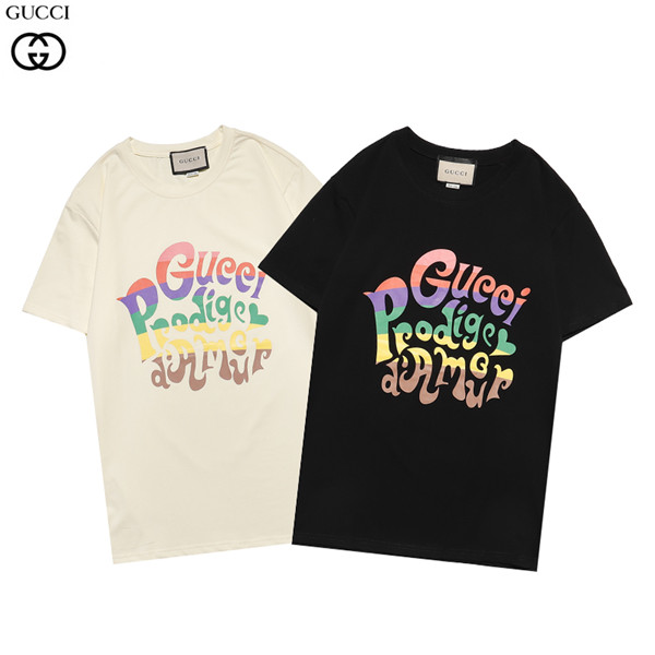 

2021 SS arrival high-end quality clothing men's t-shirt printing t-shirt ladies t-shirt short sleeve M-3XL B161, White;black
